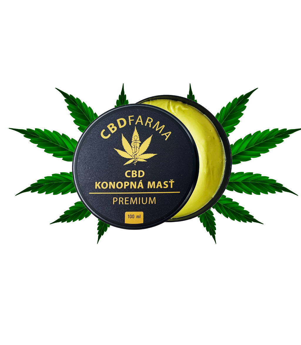 Konopná CBD masť Levanduľa