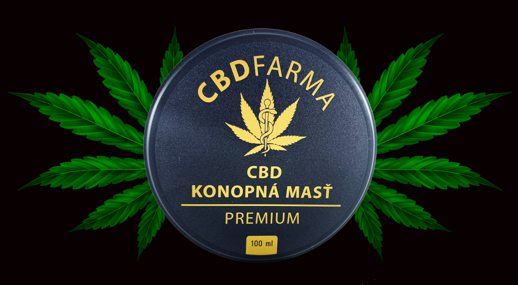 Konopná CBD masť Mäta